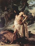 Francesco Hayez Samson and the Lion Spain oil painting artist